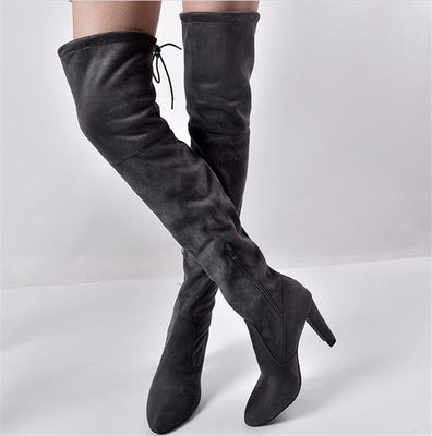 Boots - Women Over the Knee fashion boots - Tiara