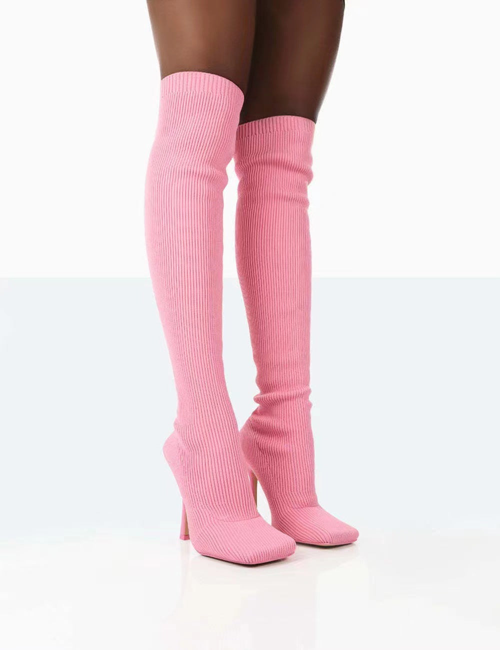 Boots - Women Over the Knee High Heel Boots - Lovie Boots