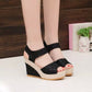 Arrival - New Women - High Heel Wedge Summer Sandals - Sophia