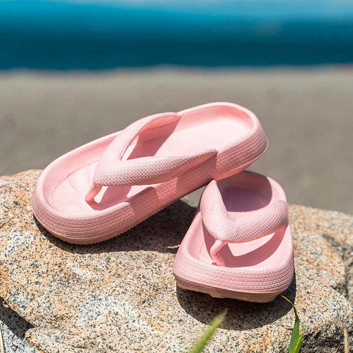 Arrival Holiday Sale - Home or Outdoor Seaside Beach Thick Bottom Flip Flops