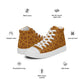 Men’s high top canvas sneaker with design pattern - Jackson