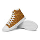 Men’s high top canvas sneaker with design pattern - Jackson