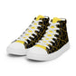 Men’s high top canvas sneaker with design pattern - Benjamin