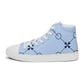 Men’s high top canvas sneaker with design pattern - Ethan