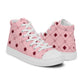 Men’s high top canvas sneaker with design pattern - Sebastian