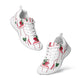 Women’s athletic sneaker with Abstract Rose Shoe Pattern- Bradlee